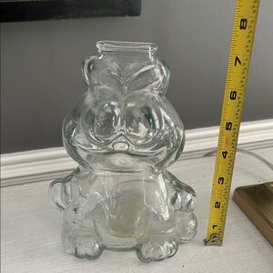 Vintage Anchor Hocking Garfield bank